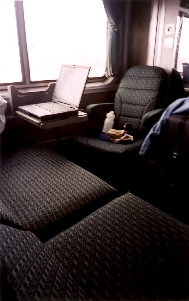 Deluxe Sleeper on Amtrak In the deluxe sleeper on Amtrak, … Flickr