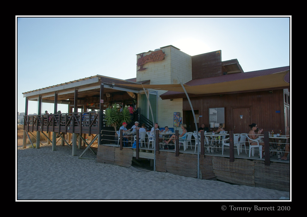 Linda Beach Bar 040810 Lagos, Portugal. Sun going down b… Flickr