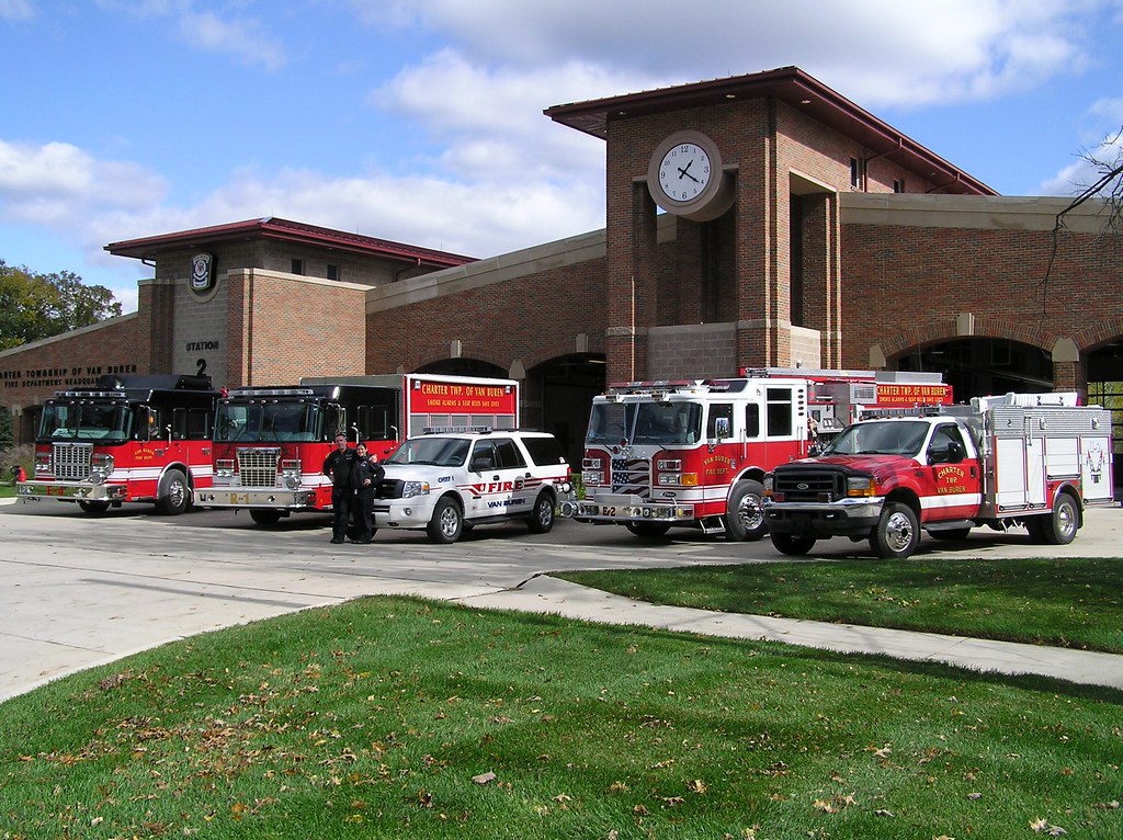 Van Buren Township Fire Department Station 2 Belleville, M… Flickr