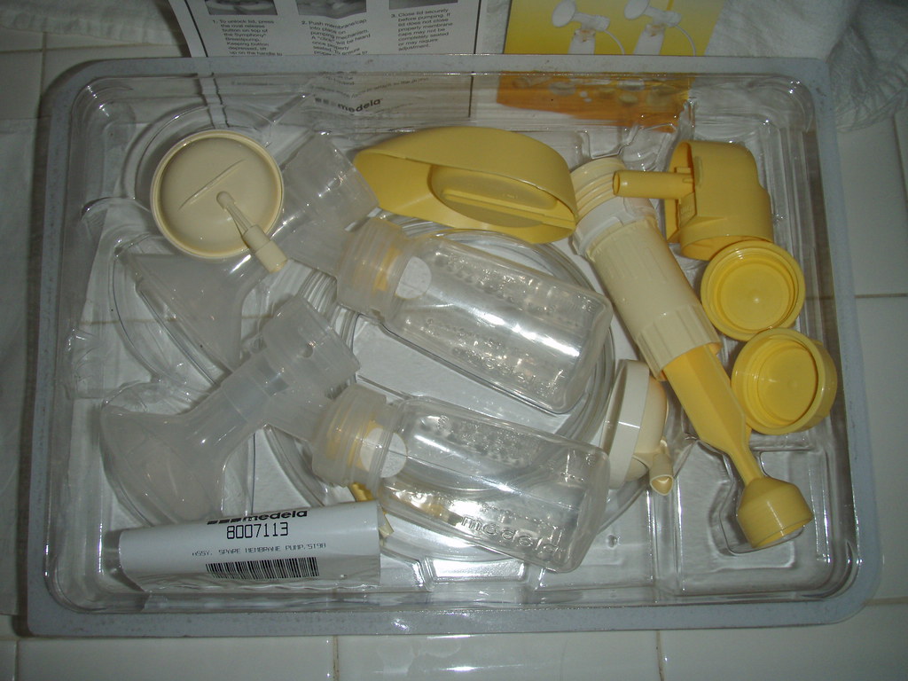 Medela breast pump accessories kit Medela Symphony & Lacti… Flickr