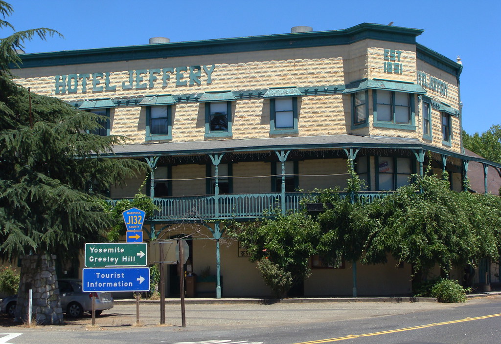 Hotel Jeffery, Coulterville Nick Flickr