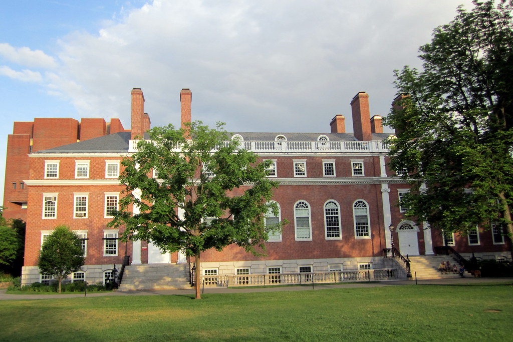 Cambridge Harvard Square Radcliffe Yard Longfellow Hall a photo