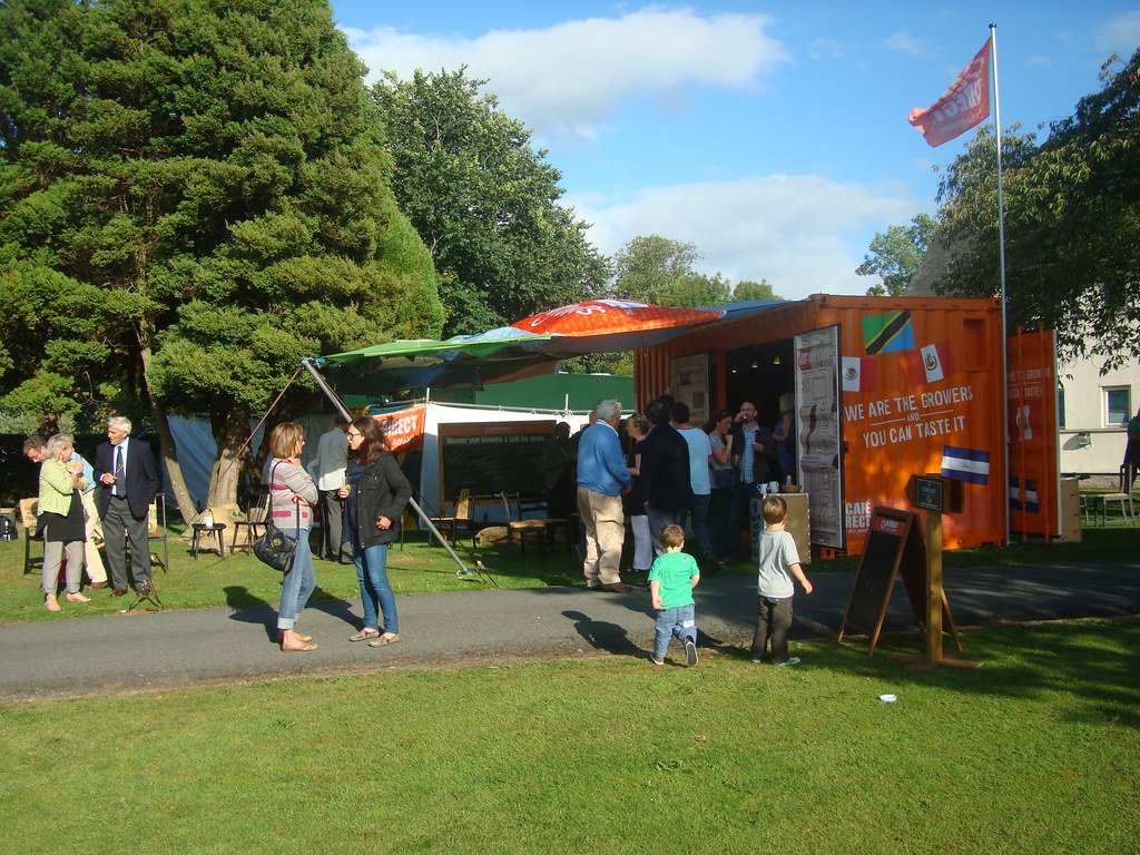 Container House brewing coffee in Brecon The Cafedirect Co… Flickr