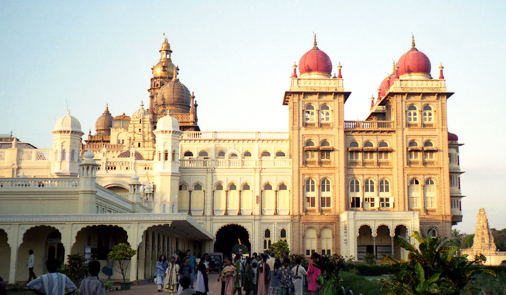 Mysore Palace Mysore, India. Incredibly beautiful one of… Flickr