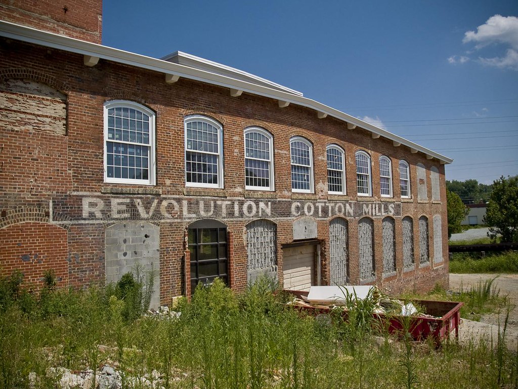 Revolution Cotton Mill Greensboro, NC. This mill dates bac… Flickr