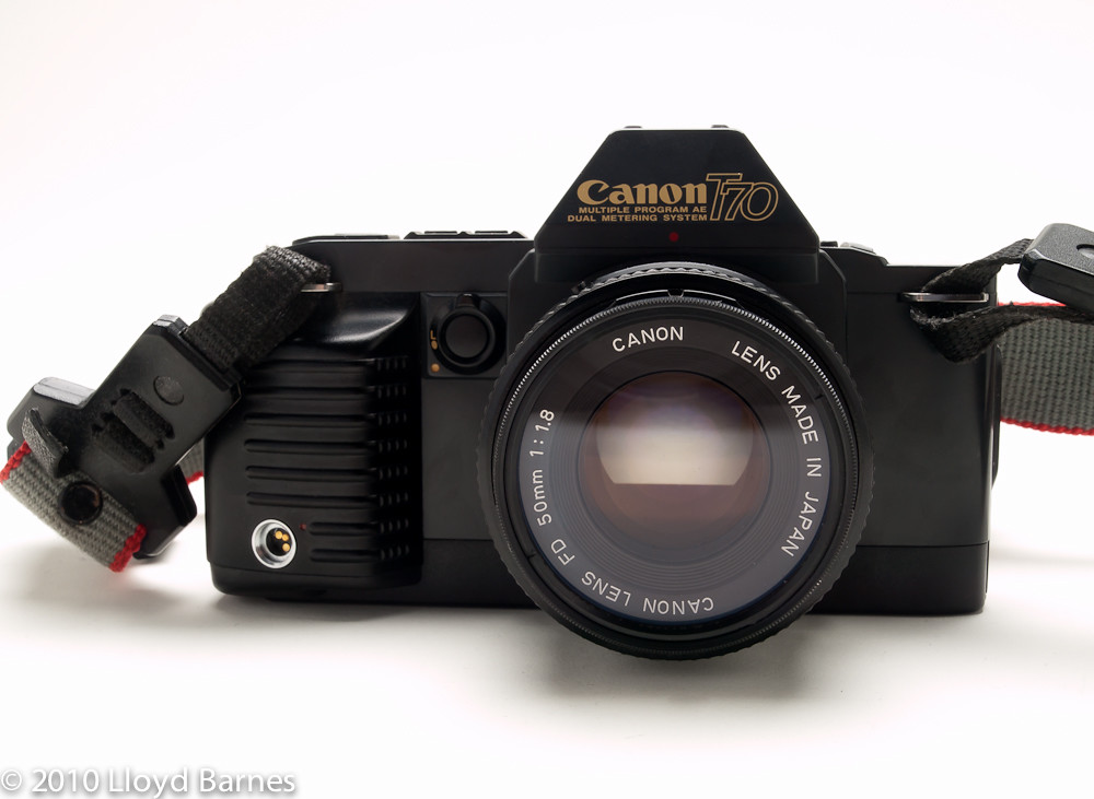 Canon T70 35mm SLR Camera I have a collection of film came… Flickr