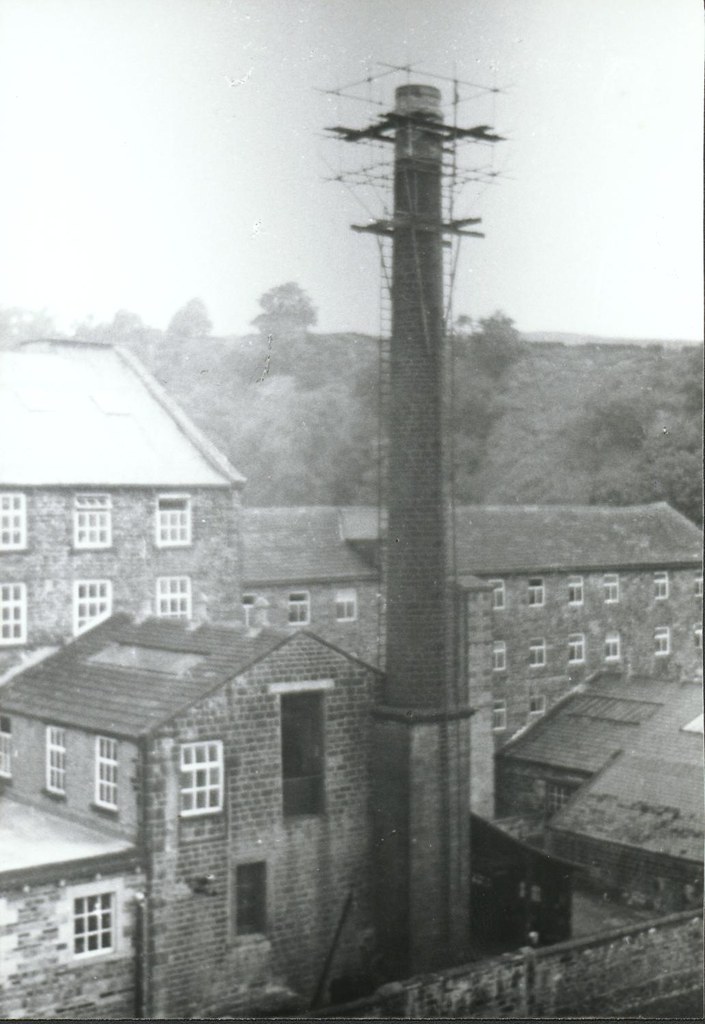Low Mill 1950 chimney repair (Addingham, West Yorkshire)… Flickr