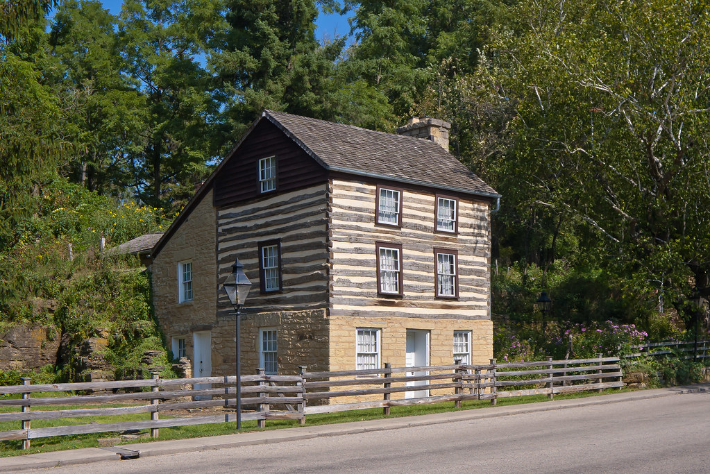 Polperro House Pendarvis Historic Site, Mineral Point, Wis… Flickr