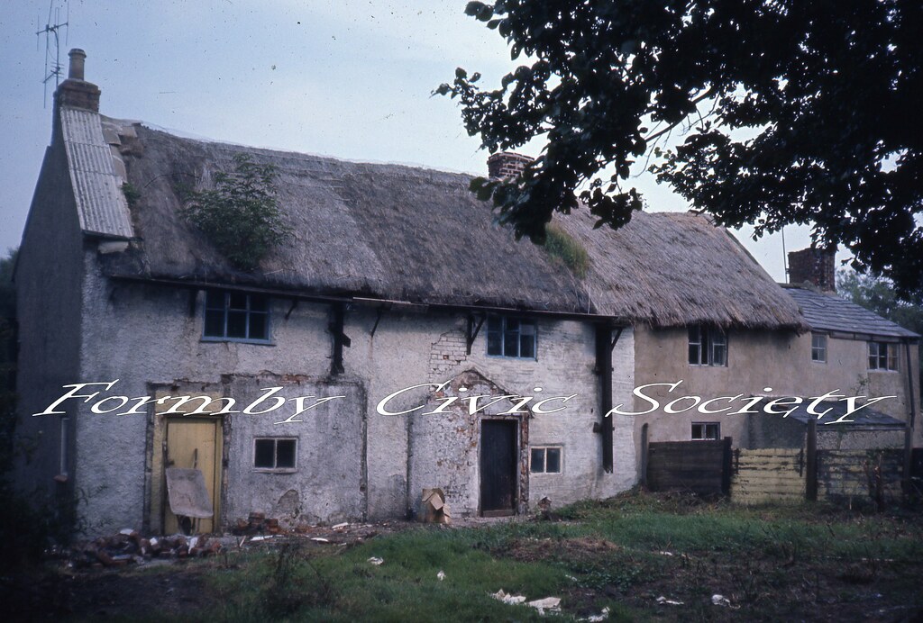 Moss Side 1973 ST0849 Back of Cottage Formby Civic Society Flickr