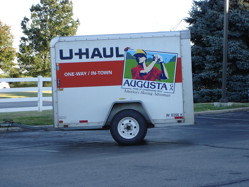 UHaul Trailer Augusta DSC00488 UHaul single… Flickr