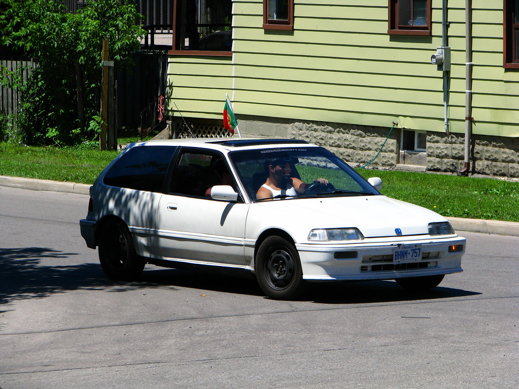 Honda Civic Beaters Galore! I thought beater season was … Flickr