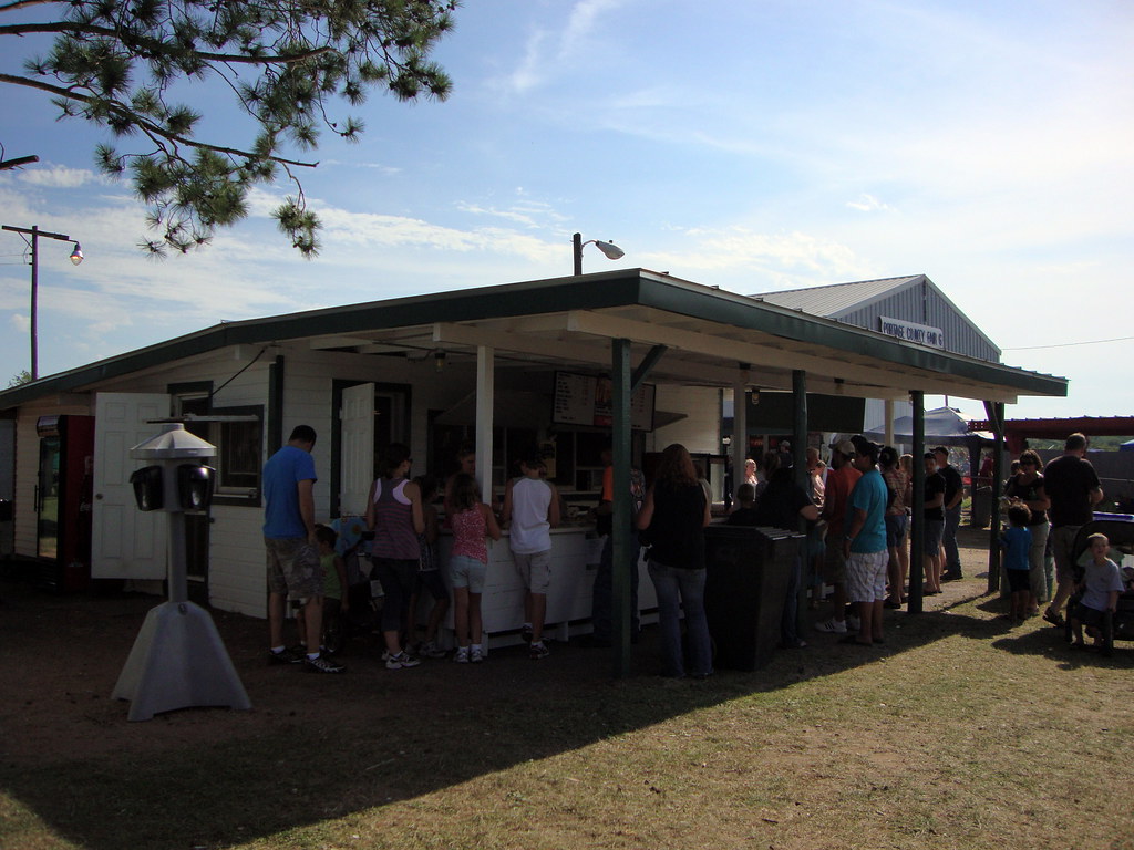 Local Food Stand, Portage County Fair Amherst, WI. Flickr