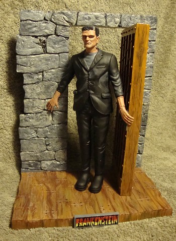 Boris Karloff as Frankenstein Monster Model Kit from Moebi… | Flickr