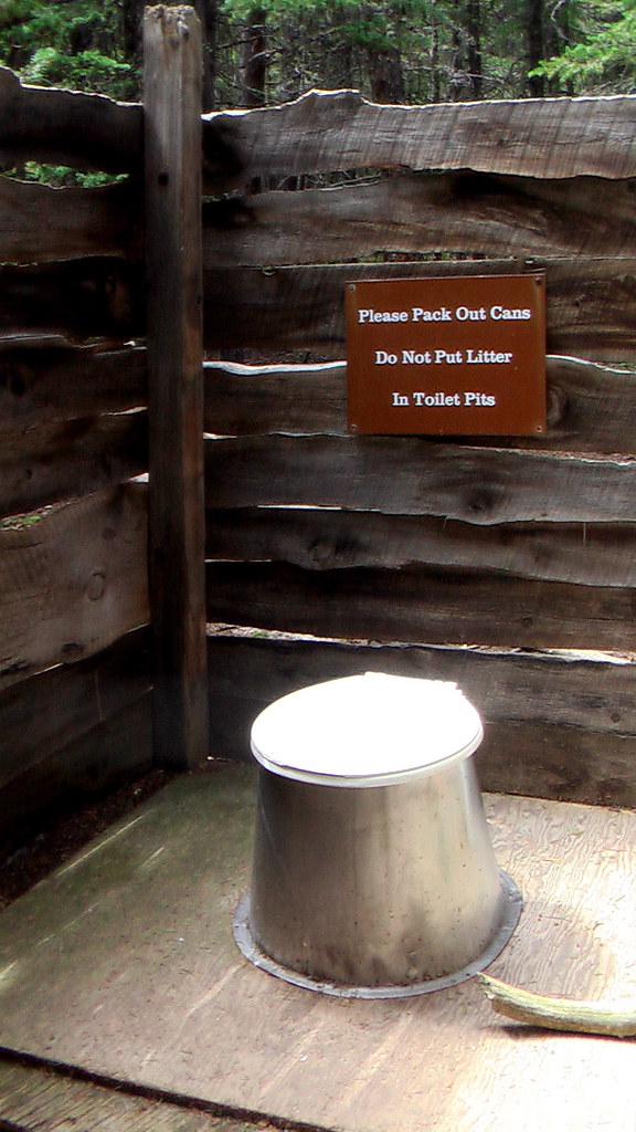 climbing Longs Peak, Rocky Mtn National Park Throne toilet… Rick