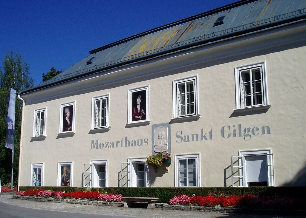 Mozart House in StGilgen on the Wolfgangsee (lake) Flickr