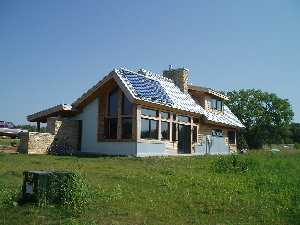 Anderson Residence, East Farmington Wisconsin SIP walls an