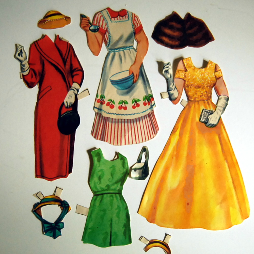 Paper doll dresses a photo on Flickriver