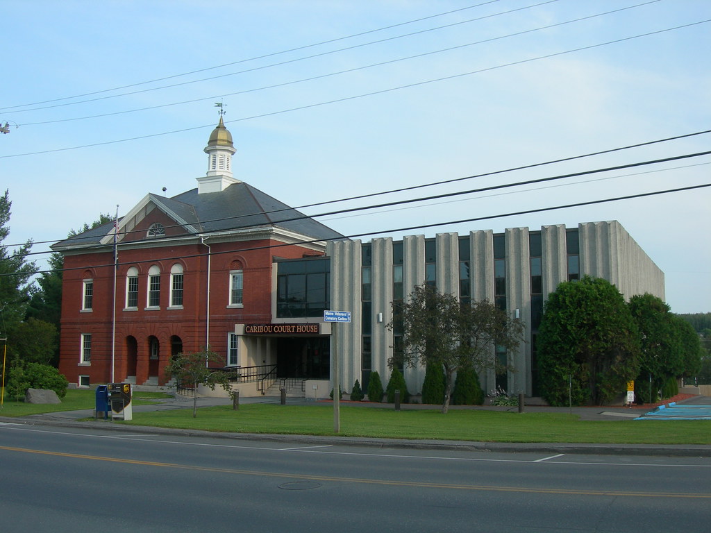 Aroostook County Courthouse Caribou, Maine Aroostook is th… Flickr