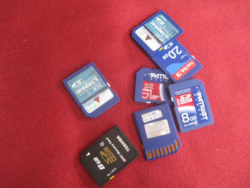 Camera Memory Cards 4g each Memory cards for camera. So li… Flickr