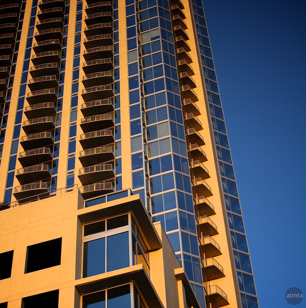 Gold and Blue Images of Downtown Austin 11 The 360 Condo … Flickr