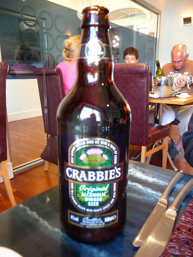 Crabbie's Alcoholic Ginger Beer It was sweet but good
