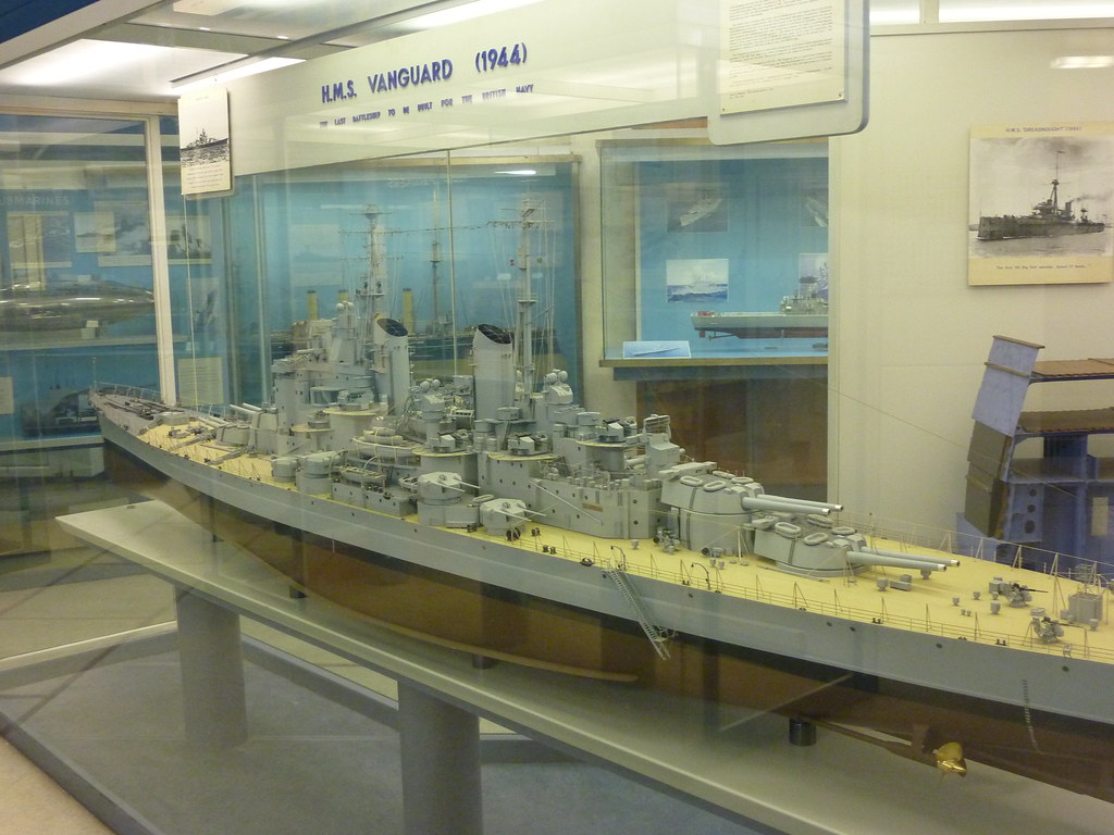 HMS Vanguard model, The Science Museum, Kensington, London… Flickr