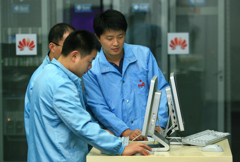 Huawei Engineers Huawei engineers at work. HuaweiPress Flickr