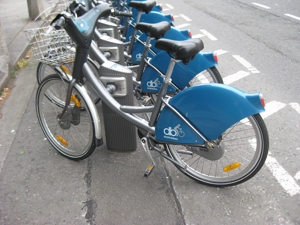 Dublin has a bicycle hire scheme C'mon Sydney, get your sh… Flickr