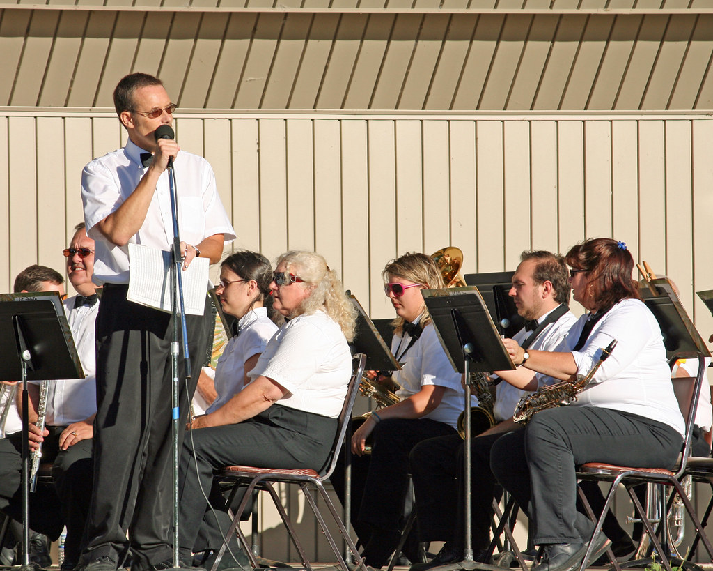 Escanaba 07.16.10 009 Escanaba City Band playing in Luding… Flickr