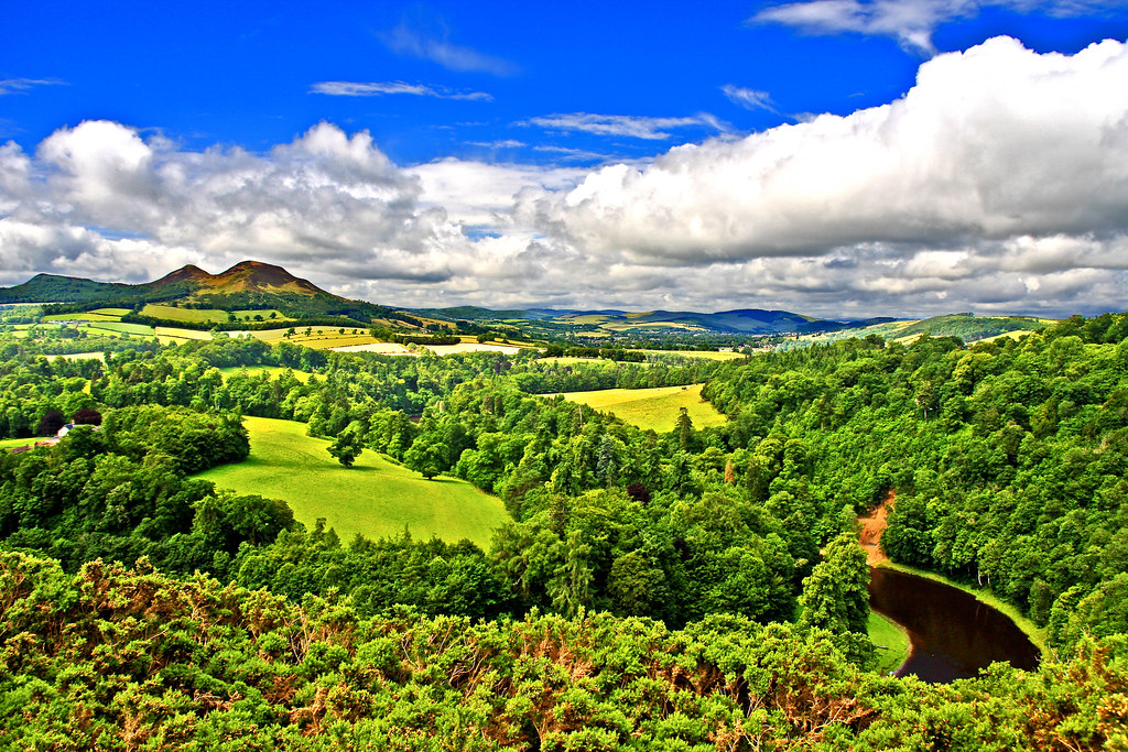 Scott's View Escócia (File0300) A viewpoint in the Scot… Flickr