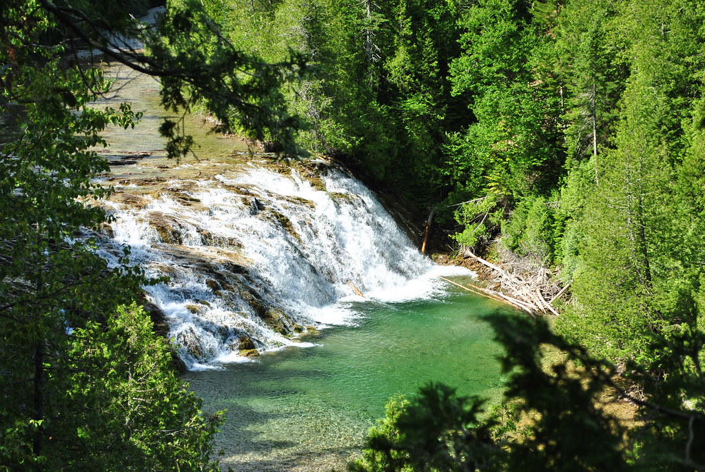 Chute de la Rivière Portage Chute sur la rivière Portage (… Flickr