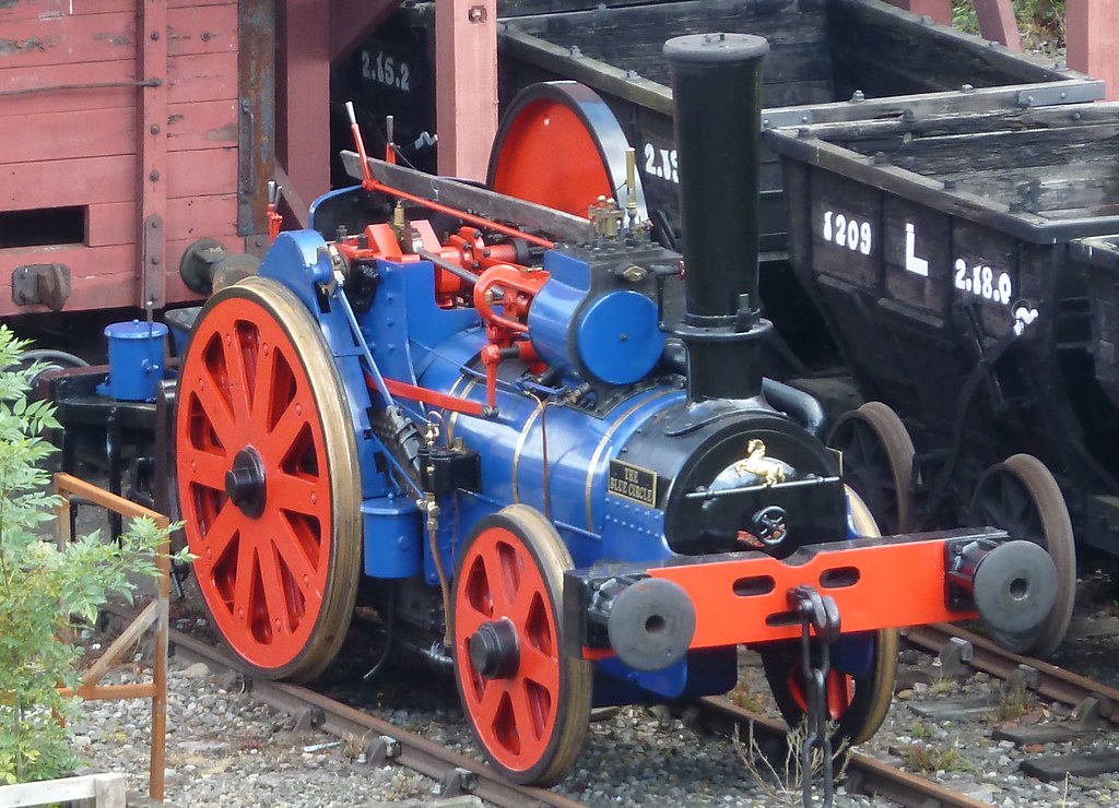 Aveling & Porter Rail 9449 "The Blue Circle" Flickr
