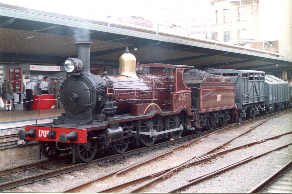 NSW Railways Steam Engine 1709 Steam engine 1709 on disp… Flickr