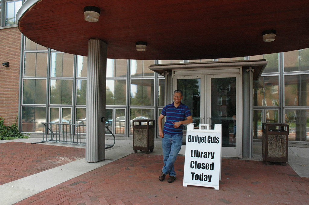 Budget Cuts You wouldn't know it by looking at the really … Flickr