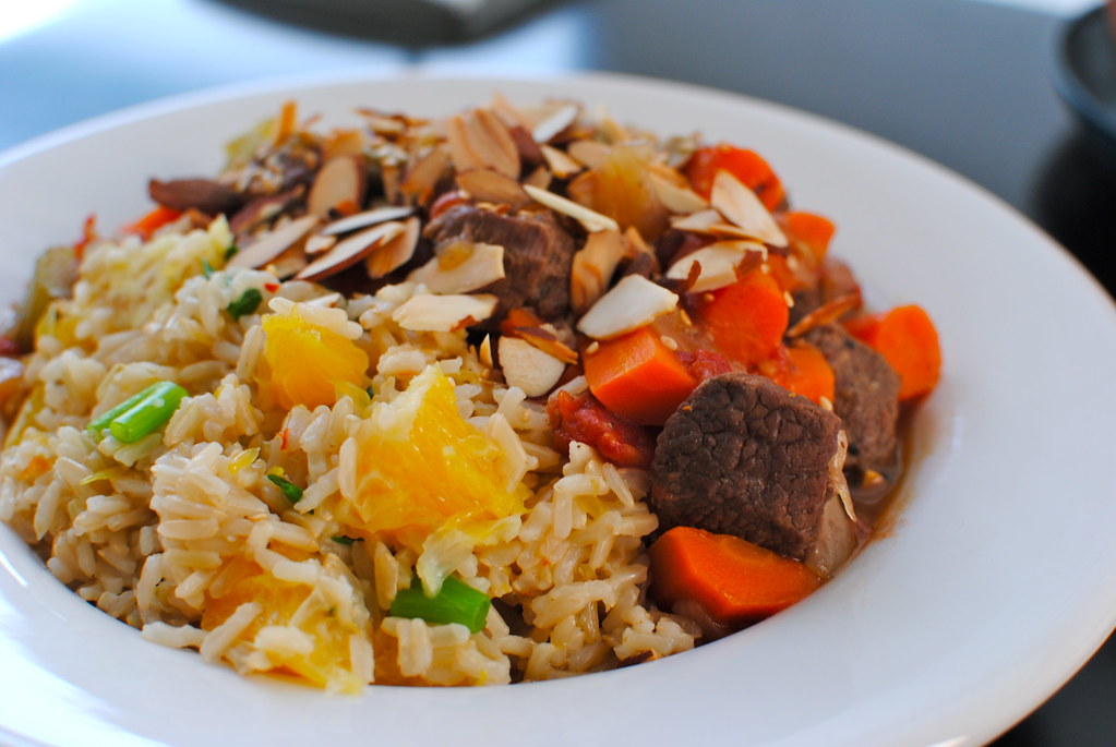 Lamb Tagine with Citrus Rice Recipe mostly from www.nytime… Flickr