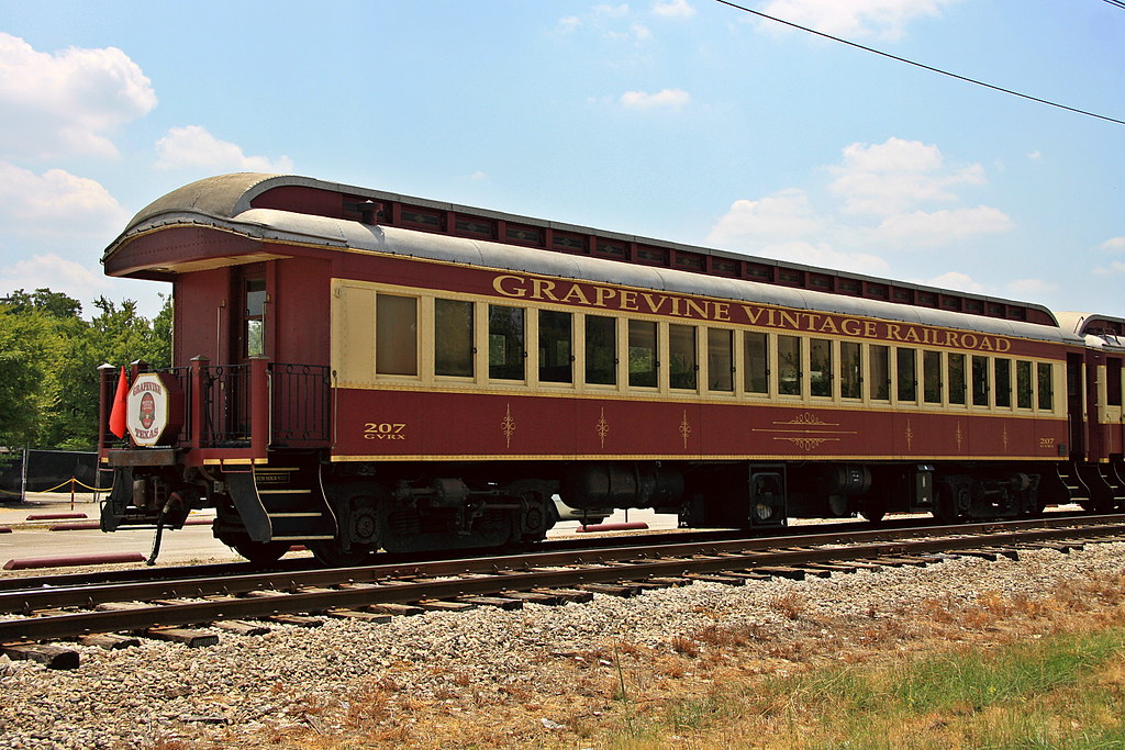 Grapevine Vintage Railroad Passenger Car I found this vint… Flickr