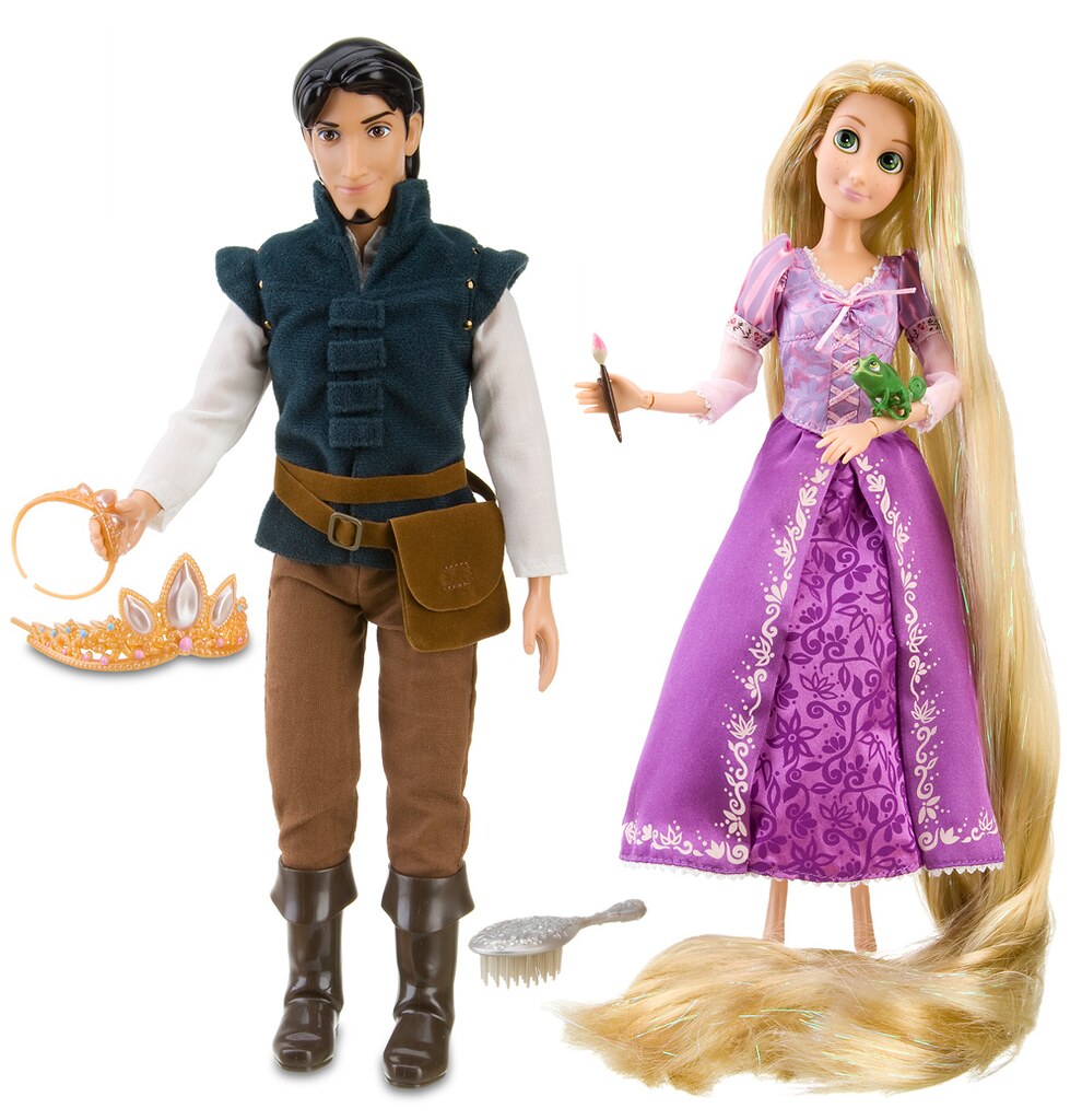 Disney Store Tangled Rapunzel and Flynn Dolls I like this … Flickr