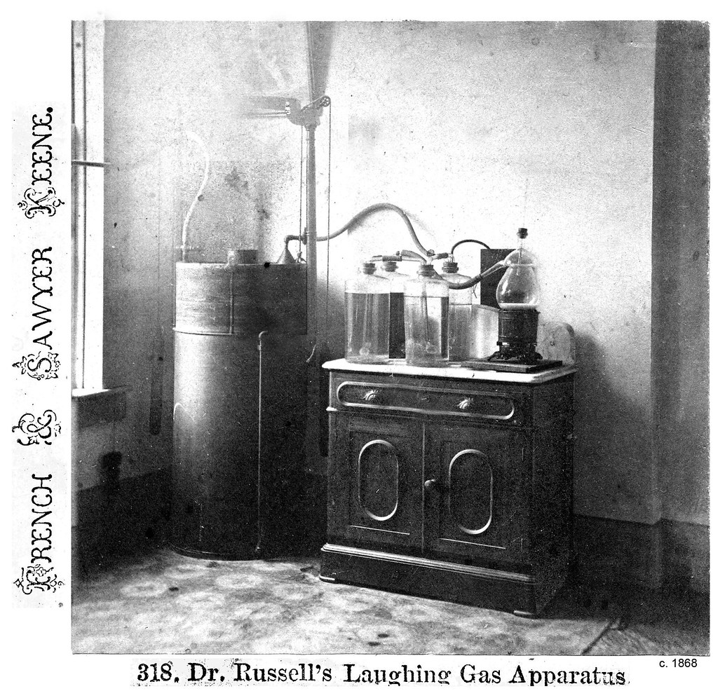 Laughing Gas Apparatus in Keene New Hampshire TITLE Dr. Ru… Flickr