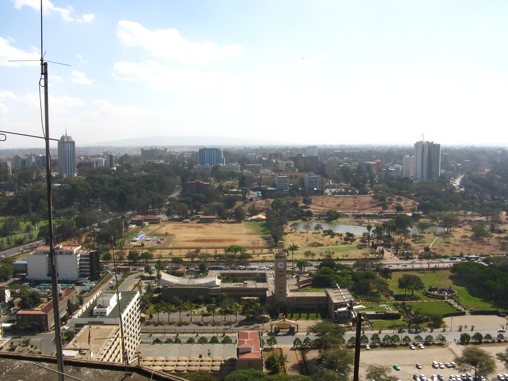 nairobi from above East side of nairobi, seen from the top… Flickr