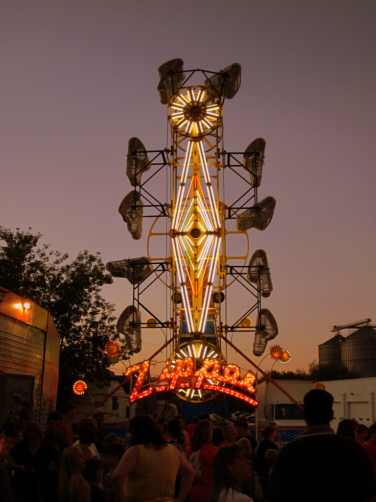 Zipper At Night, Loyal Corn Festival. Mark Flickr