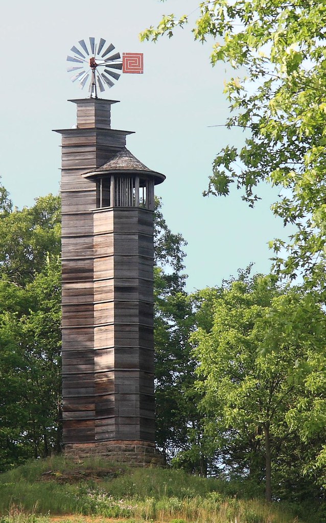 Romeo and Juliet Windmill Tower at Frank Lloyd Wright's Taliesin Estate
