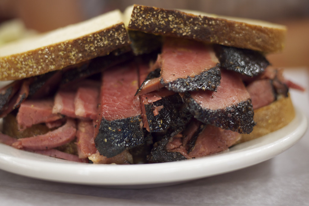 Pastrami sandwich at Katz's delicatessen Kim Ahlström Flickr