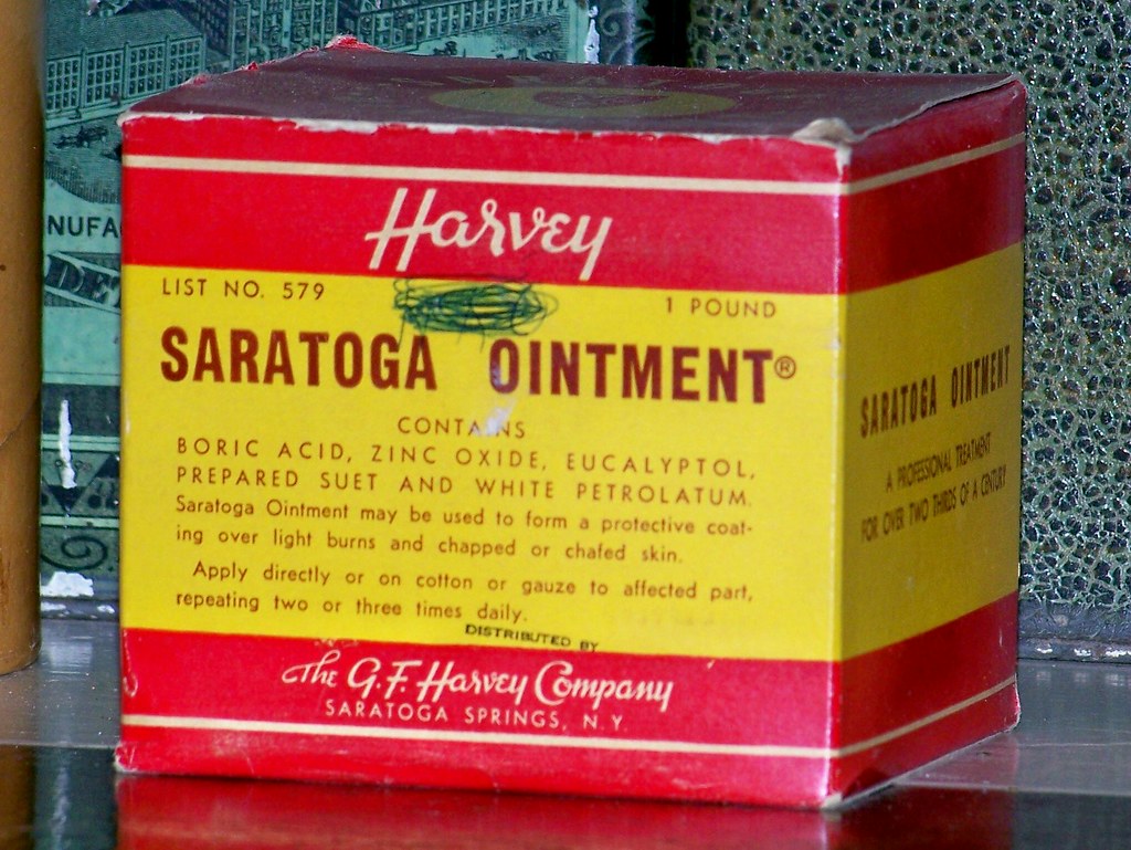 Harvey Saratoga Ointment a photo on Flickriver