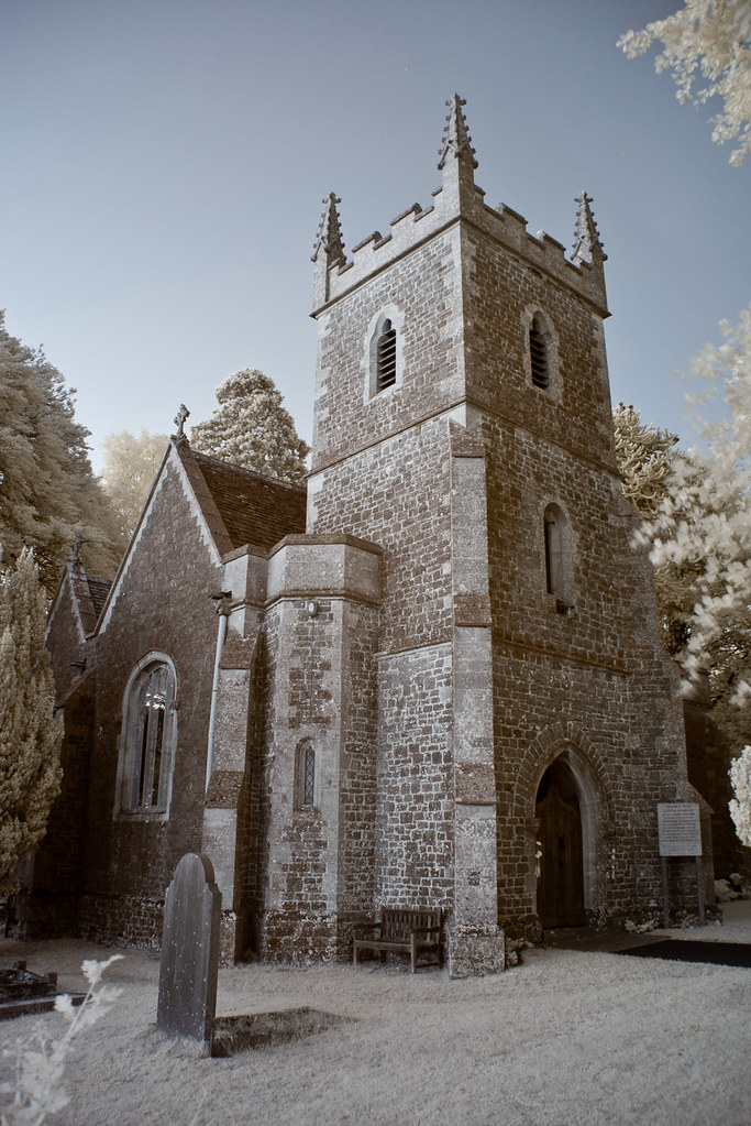 St Adeline's Church, Little Sodbury IR with the last bit… Flickr