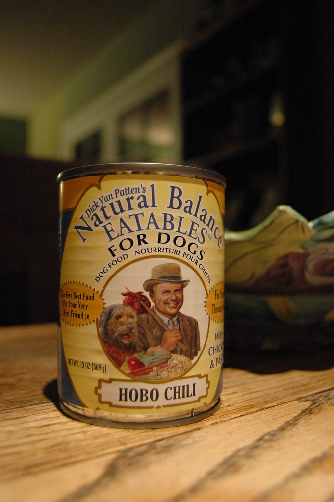 Dick Van Patten's Hobo Chili dog food. Dick Van Patten see… Flickr
