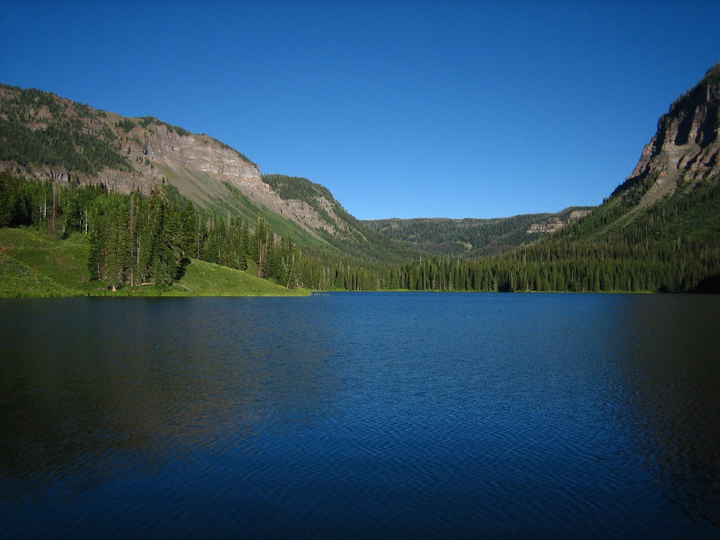 Wilderness Marvine Lake in the Flat Tops Wilderness Flytying Angler