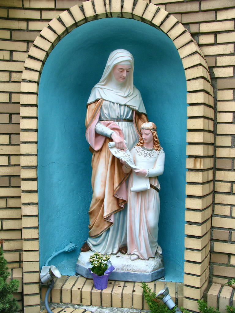 Saint Anne, Mother of the Blessed Virgin Mary From Wikiped… Flickr