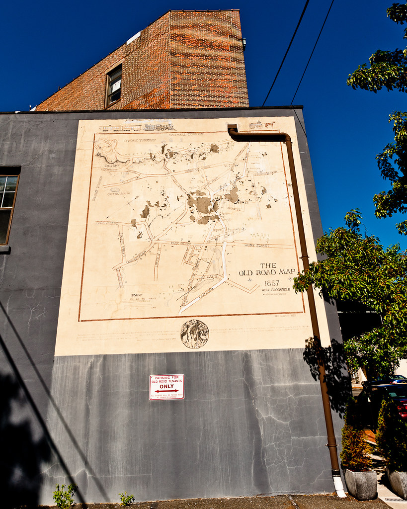 Montclair, New Jersey The Old Road Map 1857 Flickr