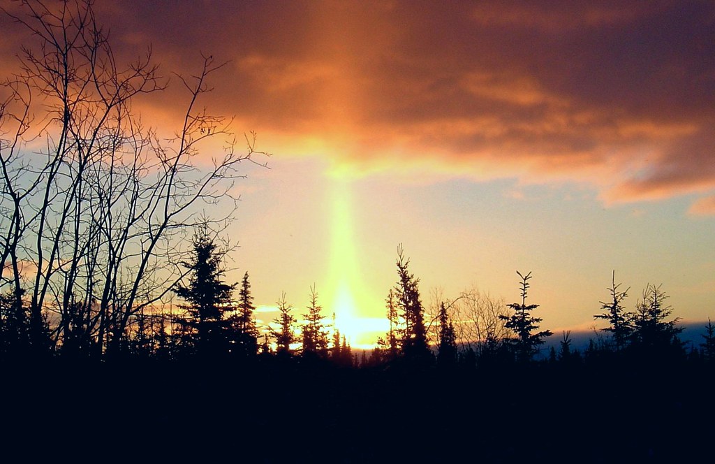 Good Morning Alaska! What a beautiful sight on a cold wint… JLS