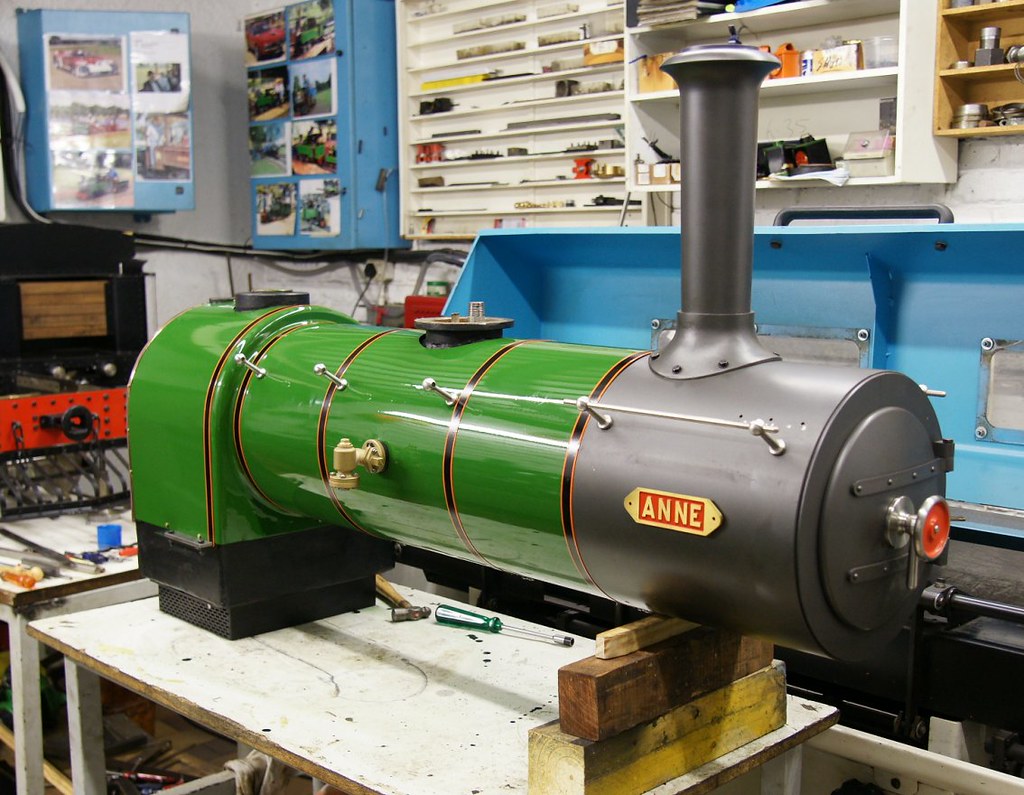 Boiler front Cleading and boiler bands fitted Hannes Paling Flickr